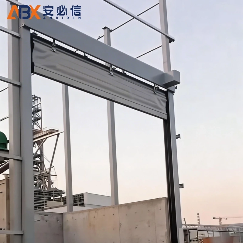 长春背带门项目案例｜安必信工业门厂家
